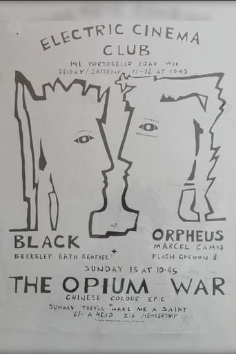 Movie poster for The Opium Wars