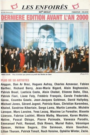 Movie poster for Les Enfoirés 1999 - Dernière édition avant l'an 2000