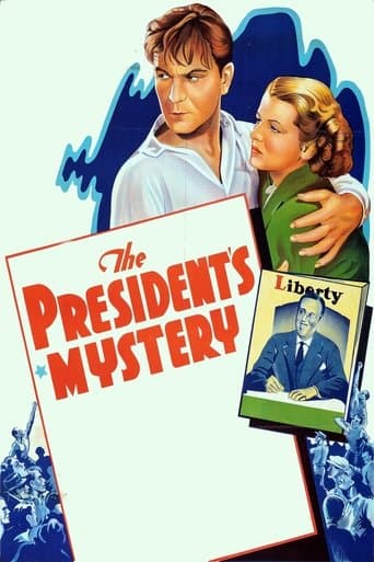 Movie poster for The President's Mystery