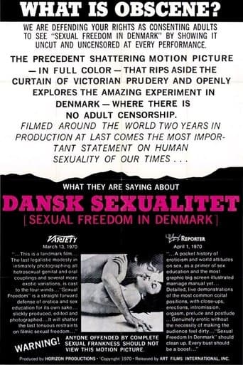 Movie poster for Sexual Freedom in Denmark