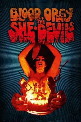 Movie poster for Blood Orgy of the She-Devils