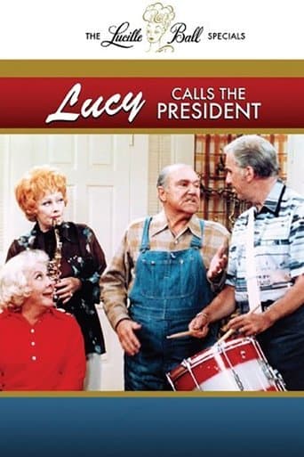 Movie poster for Lucy Calls the President