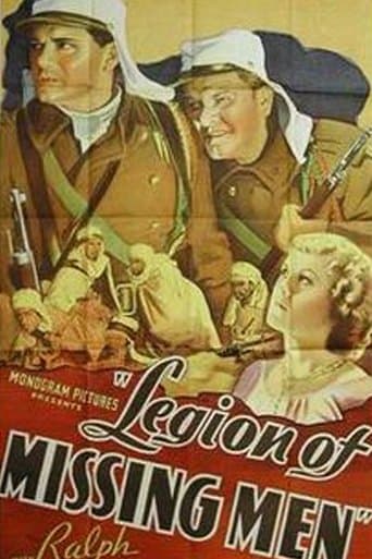 Movie poster for The Legion of Missing Men