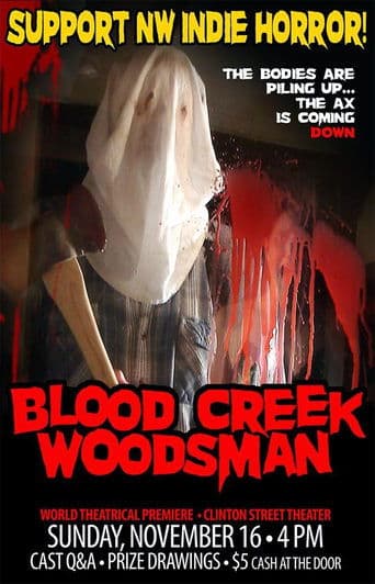 Movie poster for Blood Creek Woodsman