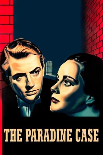 Movie poster for The Paradine Case