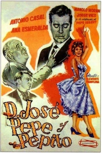 Movie poster for Don José, Pepe y Pepito