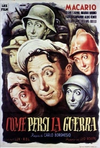 Movie poster for How I Lost the War
