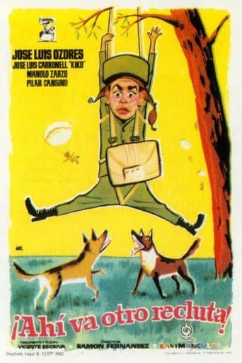 Movie poster for ¡Ahí va otro recluta!