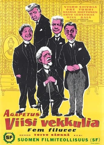 Movie poster for Viisi vekkulia