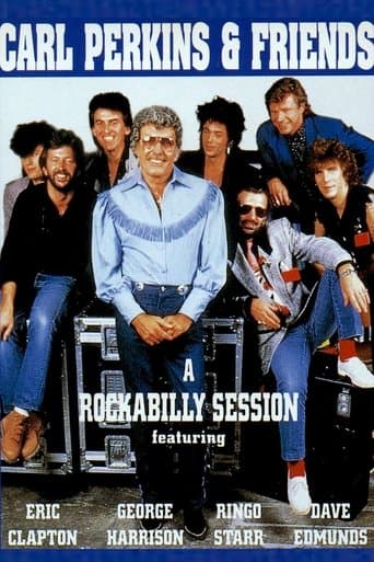 Movie poster for Carl Perkins & Friends: Blue Suede Shoes - A Rockabilly Session
