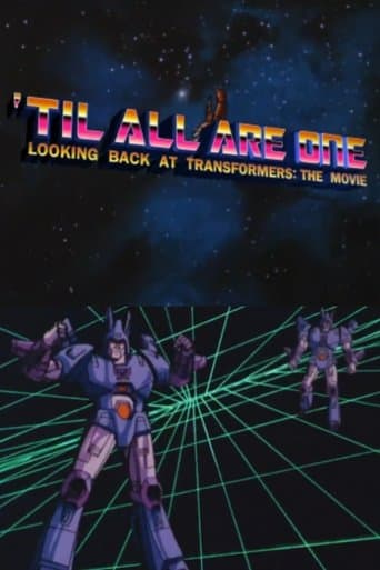 Movie poster for 'Til All Are One: Looking Back at Transformers - The Movie