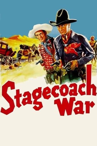 Movie poster for Stagecoach War