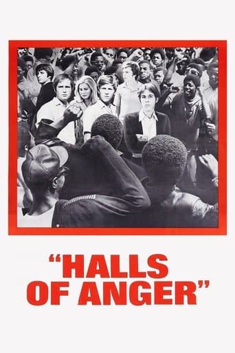 Movie poster for Halls of Anger