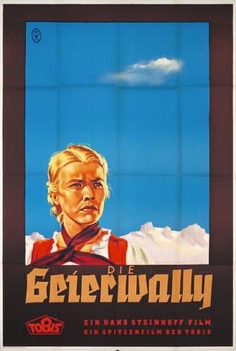 Movie poster for Die Geierwally