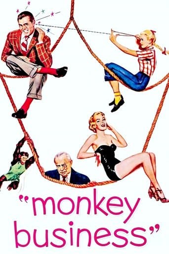 Movie poster for Monkey Business