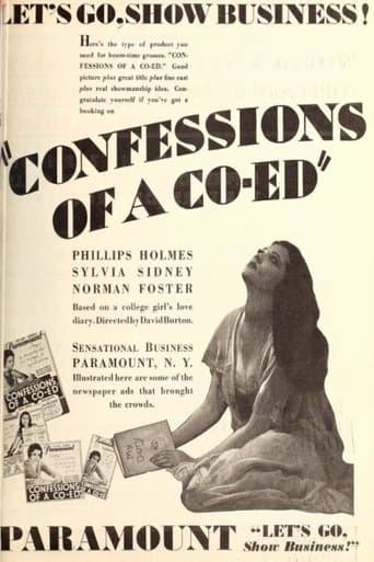 Movie poster for Confessions of a Co-Ed
