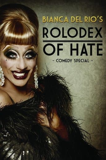 Movie poster for Bianca Del Rio's Rolodex of Hate