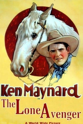 Movie poster for The Lone Avenger