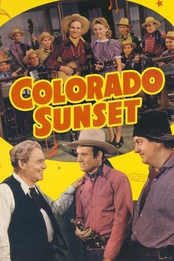 Movie poster for Colorado Sunset