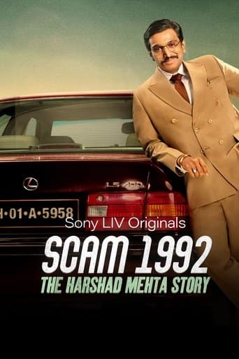 Movie poster for Scam 1992: The Harshad Mehta Story