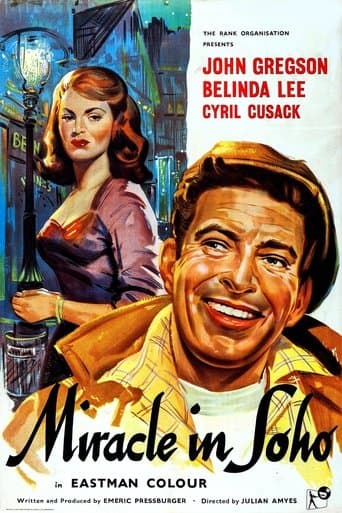 Movie poster for Miracle in Soho