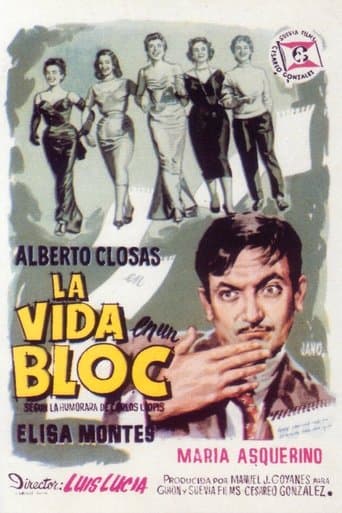 Movie poster for La vida en un bloc