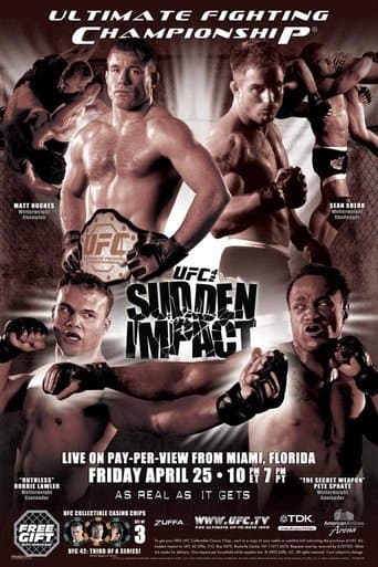 Movie poster for UFC 42: Sudden Impact