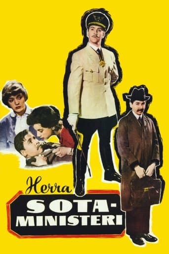 Movie poster for Herra sotaministeri