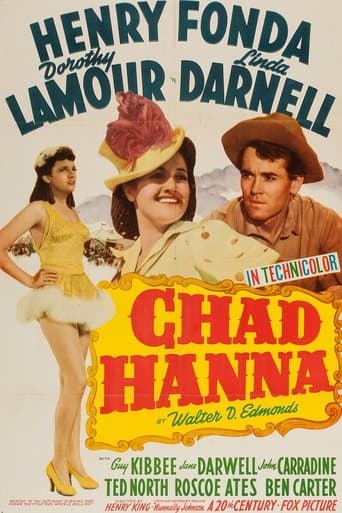 Movie poster for Chad Hanna