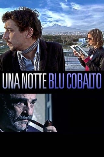 Movie poster for Una notte blu cobalto