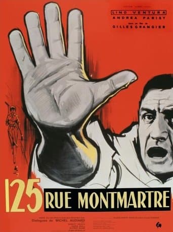 Movie poster for 125 rue Montmartre