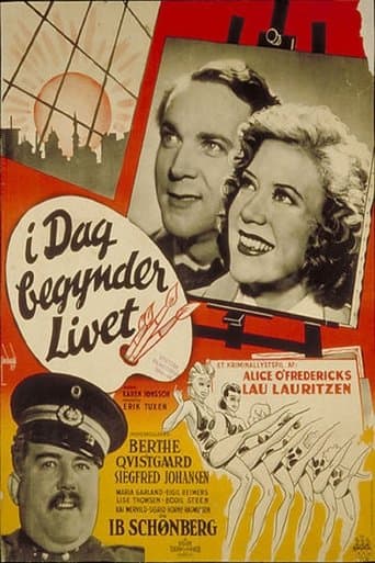Movie poster for I dag begynder livet