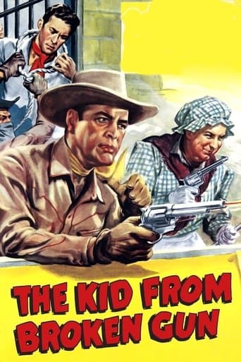 Movie poster for The Kid from Broken Gun