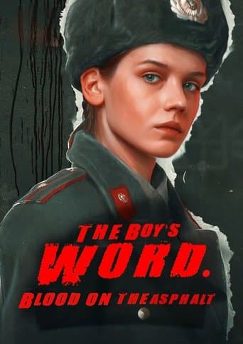 Movie poster for The Boy's Word: Blood on the Asphalt
