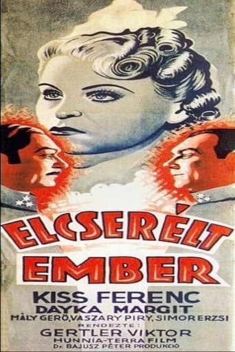 Movie poster for Elcserélt ember