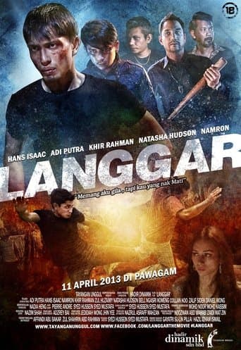 Movie poster for Langgar