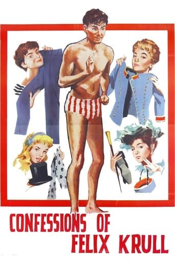 Movie poster for Confessions of Felix Krull