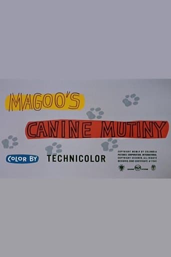 Movie poster for Magoo's Canine Mutiny