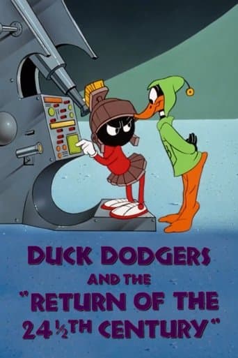 Movie poster for Duck Dodgers and the Return of the 24½th Century