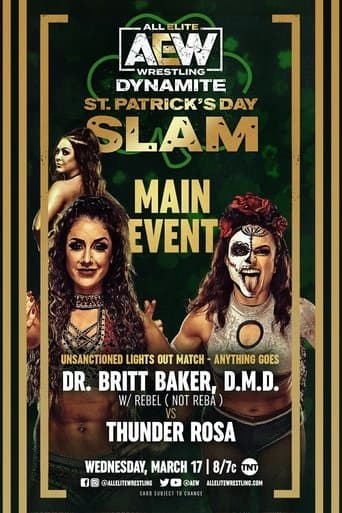 Movie poster for AEW St. Patrick's Day Slam