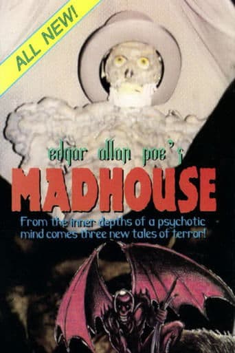 Movie poster for Edgar Allan Poe's Madhouse
