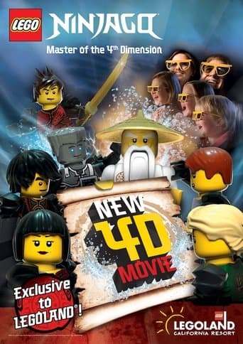 Movie poster for LEGO Ninjago: Master of the 4th Dimension