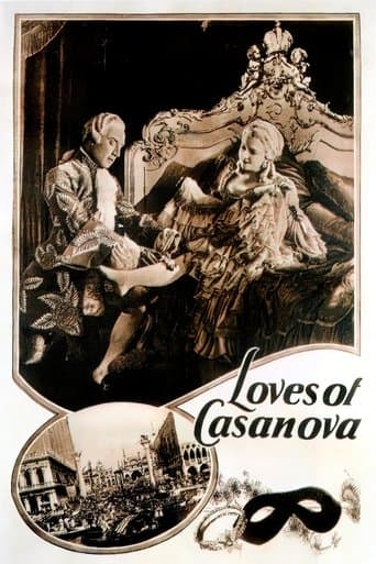 Movie poster for Loves of Casanova