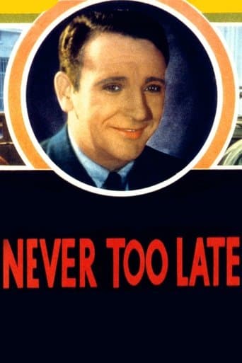Movie poster for Never Too Late