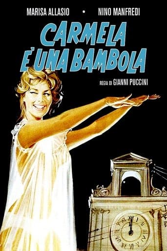 Movie poster for Carmela è una bambola