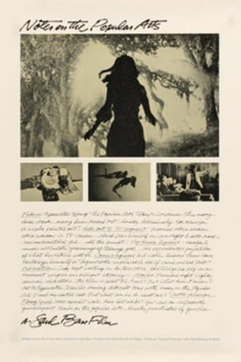 Movie poster for Notes on the Popular Arts