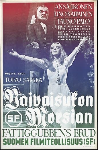 Movie poster for Vaivaisukon morsian