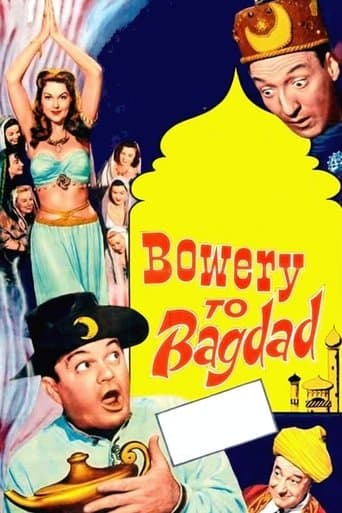 Movie poster for Bowery to Bagdad