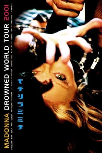 Movie poster for Madonna: Drowned World Tour 2001