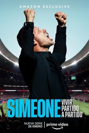 Movie poster for Simeone. Living Match by Match